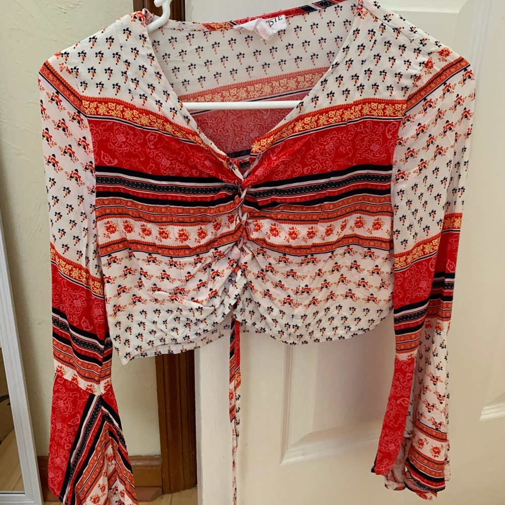 Colorful Boho Top